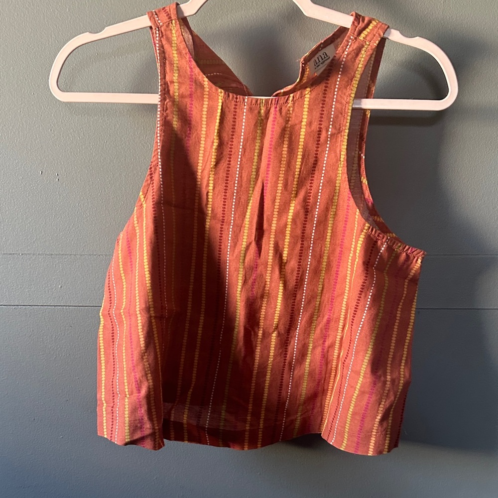 Zara Multicolor Striped Tank Top